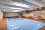 Enjoy indoor common area pool.